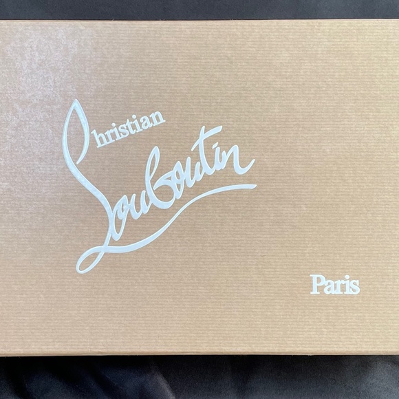 Christian Loubutin Mens Junior Orlato Low Top Sneakers Size 12 - Picture 1 of 8